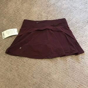 Lululemon Play off the Pleats skirt